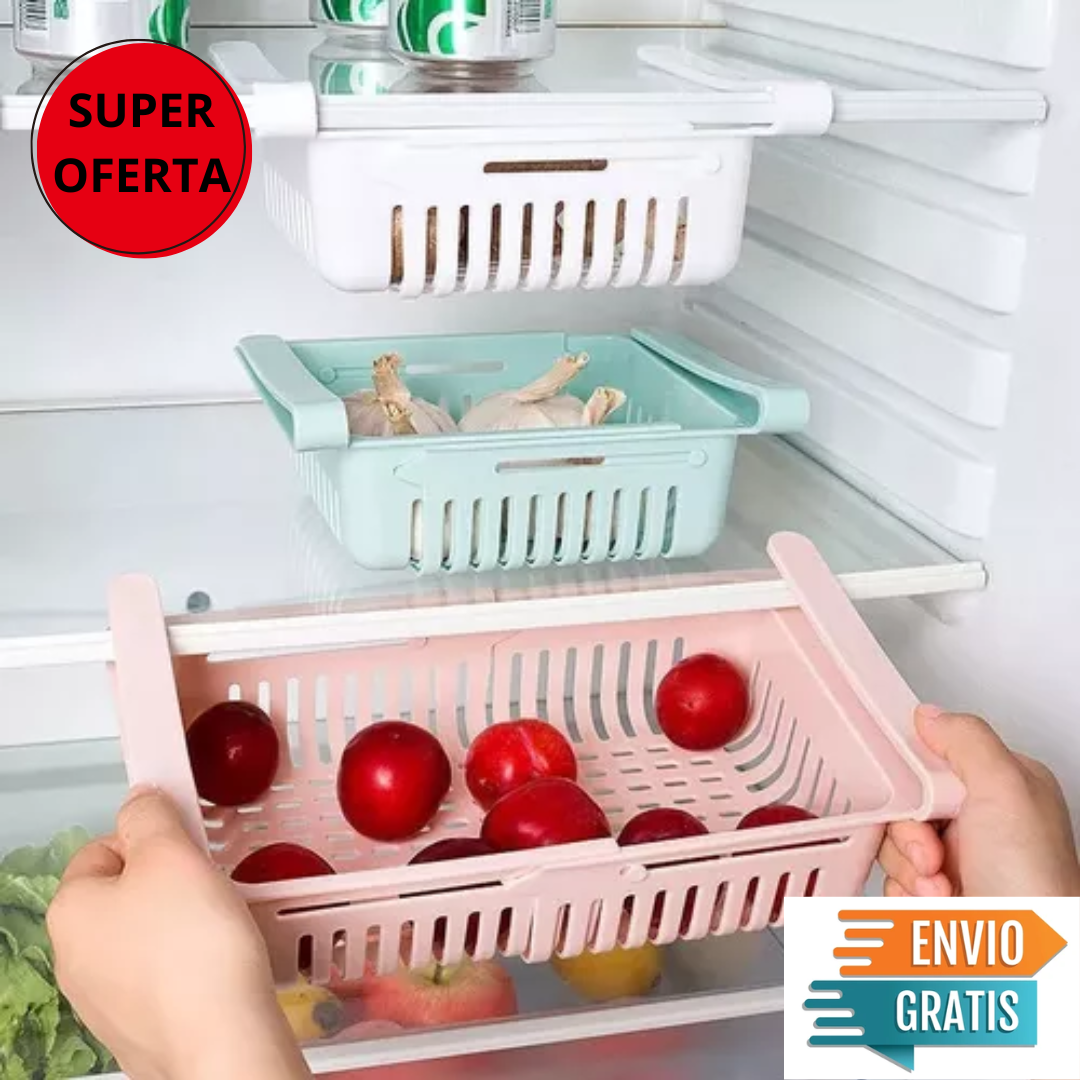 Organizador de nevera multiusos x 3 (40% De descuento)